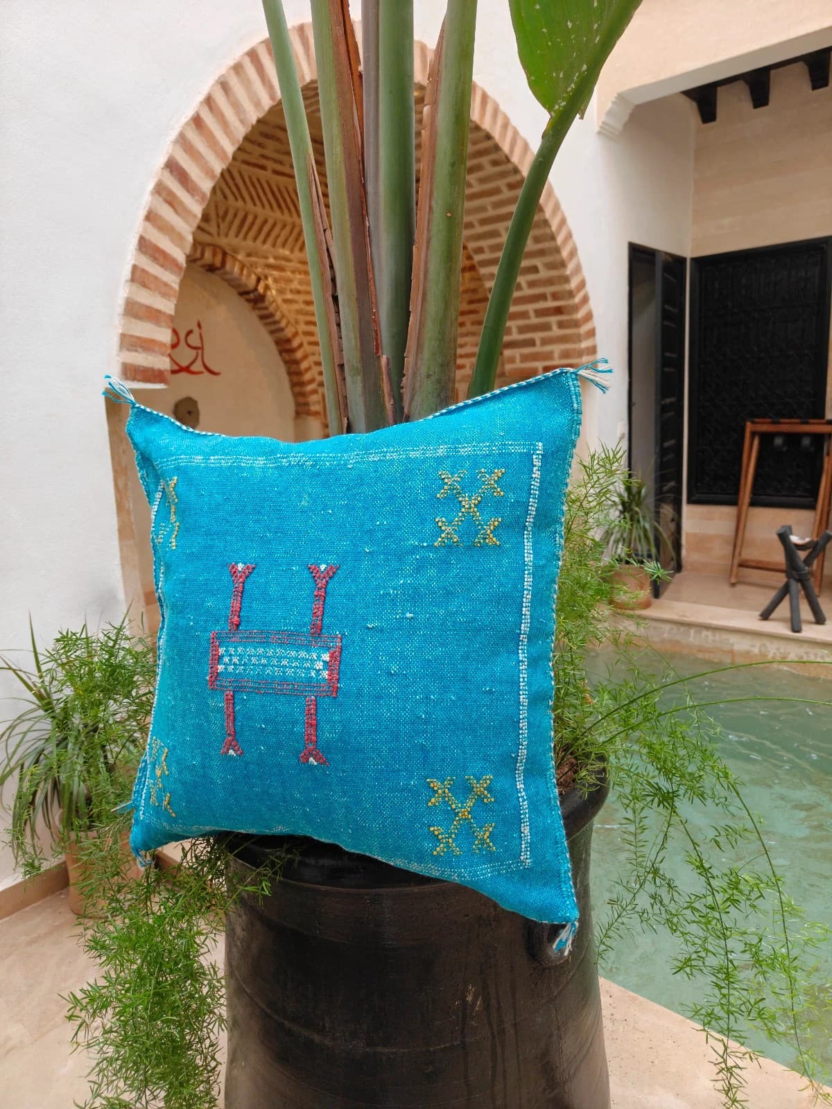 Handmade Cushion Cover From Marrakech by SabraLoom