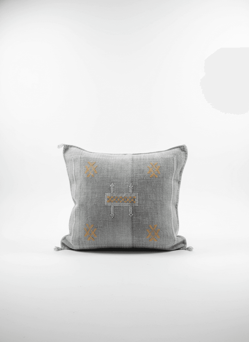 Handwoven Cushion Cover From Marrakech Made Of Sabra by SabraLoom