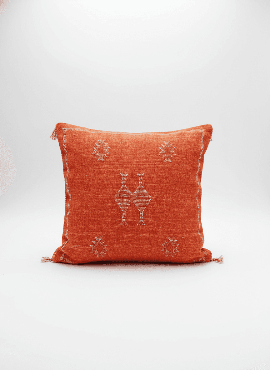 Cushion Cover From Medina Marrakech Of Cactus Silk by SabraLoom